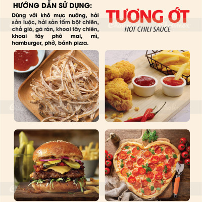 Tương ớt gói Cholimex 10g siêu tiện lợi (01 túi gồm 50 gói)