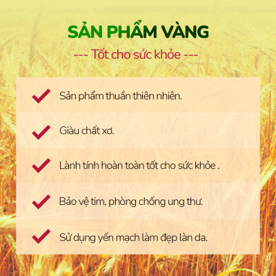 YẾN MẠCH XAY (QUICK OATS) 1KG DAN D PAK SIÊU THỰC PHẨM SẠCH TỐT CHO SỨC KHỎE, SẮC ĐẸP, GIẢM CÂN HẠN CHẾ BỆNH TẬT