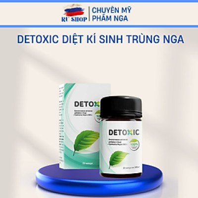 Detoxit Nga - Sản phẩm Detoxic Diệt kí sinh trùng Nga