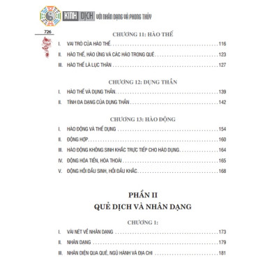 Sách- Kinh dịch với nhân dạng và phong thuỷ (bìa cứng)