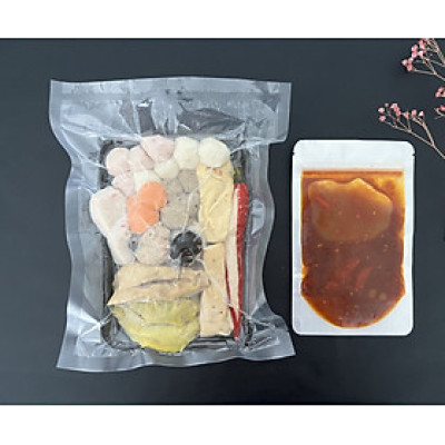 [GIAO NHANH 2H] Set viên thả lẩu Tâm Lợi cho 3-4 người ăn