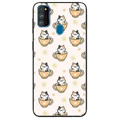Ốp lưng dành cho Samsung M30 - M30s - M31 mẫu Mèo Ly Tình Yêu