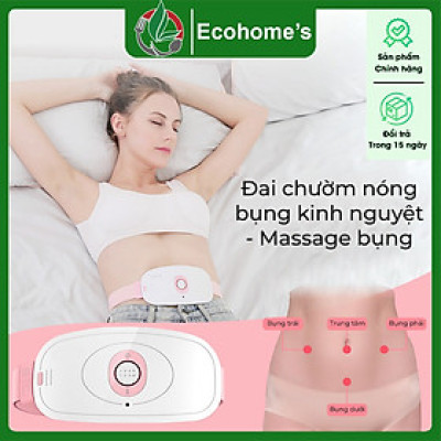 Đai hỗ trợ giảm béo, Giảm Đau Lưng Nam, Giảm Đau Kinh Nguyệt, Sưởi Ấm Bụng, Massage, SUPER BELT 3D[30 NGÀY 1 ĐỔI 1] Công Nghệ Rung, Nóng Và Xung Điện EMS 