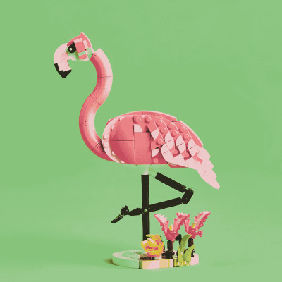 LEGO CREATOR 31170 Đồ Chơi Lắp Ráp Động Vật Hoang Dã: Hồng Hạc (288 chi tiết)