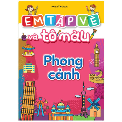 Sách: Combo Em Tập Vẽ Và Tô Màu (Túi 8 Cuốn)