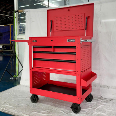 Tủ dụng cụ CSPS 84cm - 04 hộc kéo màu đỏ