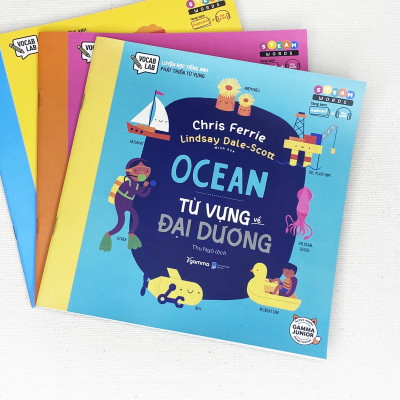 Sách - STEAM Words: Ocean - Từ Vựng Về Đại Dương