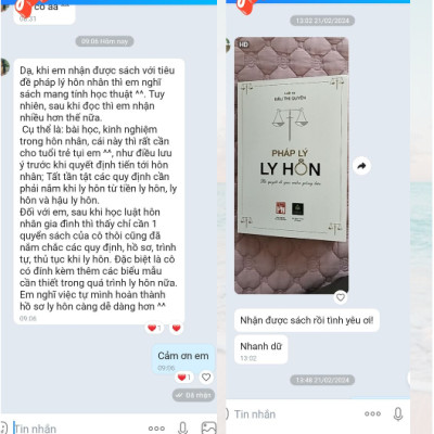 Sách Pháp Lý Ly Hôn - Bí quyết đi qua miền giông bão - Luật sư Đậu Thị Quyên 