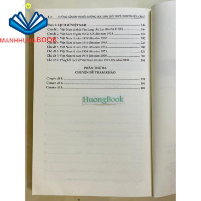Sách - Hướng Dẫn Ôn Thi Bồi Dưỡng Học Sinh Giỏi Trung Học Phổ Thông Chuyên Đề Lịch Sử