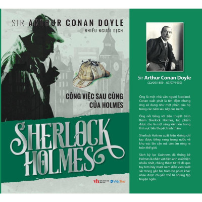 Sách - Sherlock Holmes - Công Việc Sau Cùng Của Holmes - Xanh Lá - Sir Arthur Conan Doyle - Việt Thư