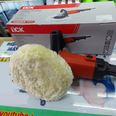 MÁY ĐÁNH BÓNG 1020W Ø180mm DCK KSP03-180 - HÀNG CHÍNH HÃNG