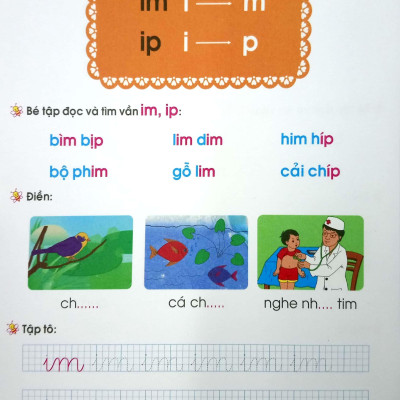 Hành Trang Bé Vào Lớp 1 - Vở Bé Học Tiếng Việt (Quyển 2)