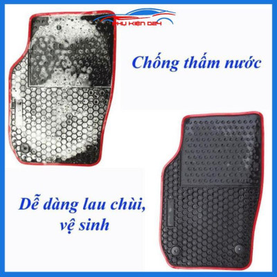 Lót sàn ô tô cao su Triton 2016-2017-2018-2019-2020-2021-2022 không mùi chống trơn trượt