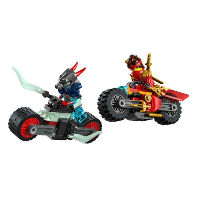 LEGO NINJAGO 71838 Đồ Chơi Lắp Ráp Bộ Đôi Xe Đua Tốc Độ Của Kai (79 chi tiết)