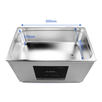 Máy rửa siêu âm Gtsonic D20 – 20L, gia nhiệt + 3 chế độ 3 chế độ siêu âm hiện đại – Tùy chỉnh linh hoạt theo từng loại vật dụng, giúp loại bỏ bụi bẩn, dầu mỡ và cặn bám tận sâu bên trong