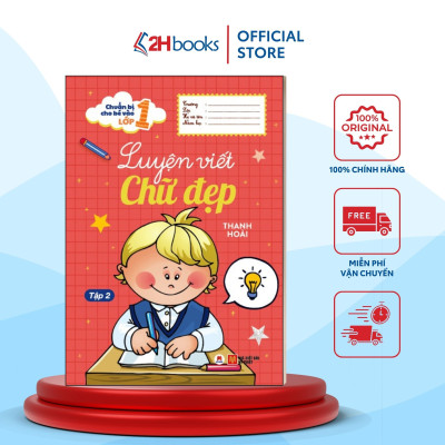 Sách- Chuẩn Bị Cho Bé Vào Lớp 1, Combo 8 cuốn Làm Quen Chữ Cái, Toán Học, Luyện Viết, Tập Tô, Tập Ghép Vần- 2HBooks