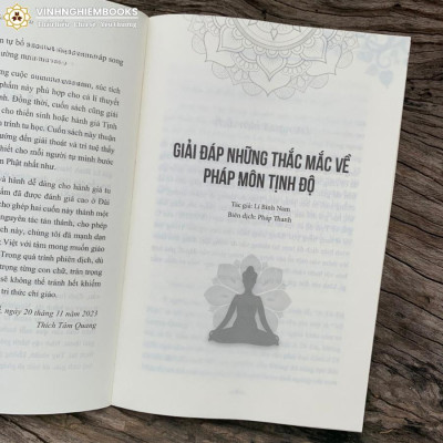 Sách - Thiền Tịnh Vấn Đáp - Vĩnh Nghiêm Books