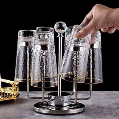 Giá úp cốc xoay 360 độ Conral (6 cốc) Hàng chính hãng