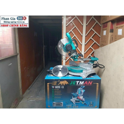 [chính hãƞg] Máy Cắt Nhôm Trượt JETMAN 2000W JM-256 / Công Suất 2000W / Lõi đồng / Hàng chính hãƞg