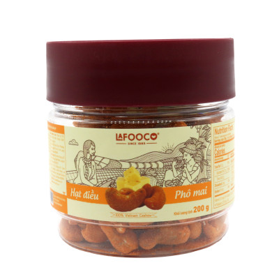 Hạt điều vị phô mai 200g Cheese Flavoured Cashews 200g