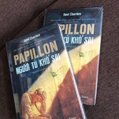 BÌA CỨNG - PAPPILON NGƯỜI TÙ KHỔ SAI - Henri Charrière - TÁC PHẨM KINH ĐIỂN 