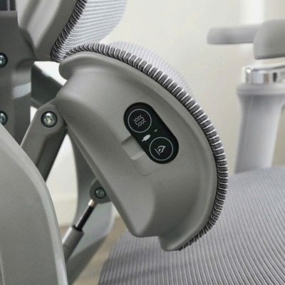 Ghế Công Thái Học Cao Cấp New Beginning 816-5 – Tựa Đầu, Đỡ Lưng, Gác Chân, Massage & Thông Gió