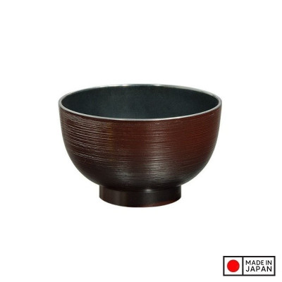 Bát nhựa tròn cao cấp Sensuji Black Ø113mm - Hàng Nội Địa Nhật Bản