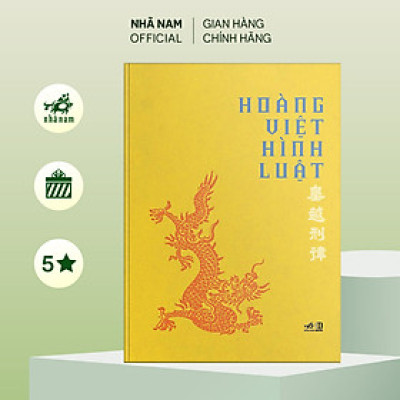 Sách - Hoàng Việt hình luật (Bìa cứng) - Nhã Nam Official