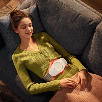 [Tặng Cân Sức Khỏe] Đai Massage Lưng Bụng SKG K3-2 giúp giảm đau thắt lưng do thoái hóa, thoát vị, ngày dâu với xung điện,chườm nóng