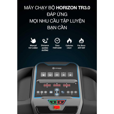 Máy Chạy Bộ Nhỏ Gọn Horizon TR3.0
