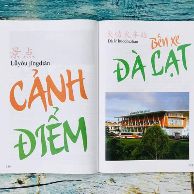 Sách - Combo 2 sách 999 bức thư viết cho chính mình song ngữ Trung việt có phiên âm MP3 nghe + Du lịch Việt Nam Ẩm thực và cảnh điểm (in màu, có audio nghe, giấy ảnh c2)+DVD tài liệu