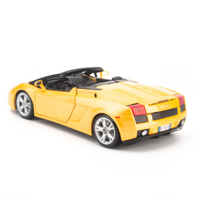 Mô Hình Xe Lamborghini Gallardo Spyder Yellow 1:18 Bburago - MH18-12016