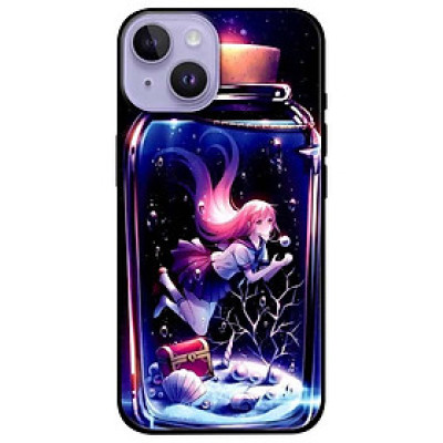 Ốp lưng dành cho Iphone 14 - Iphone 14 Plus - Iphone 14 Pro - Iphone 14 Pro Max - Cô Gái Trong Lọ