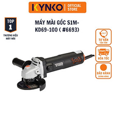 Máy mài 100 - KD69 (công tắc cạnh - có chiết áp) cầm tay chất lượng chính hãng Kynko S1M- KD69 -100 (Công tắc cạnh) # 6693 cầm tay chính hãng