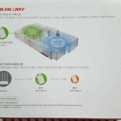 Bộ kích sóng wifi 3 râu Mercury cực mạnh MW300RE - Bộ kích sóng wifi 3 Ăng Ten Mercury cực mạnh MW300RE - Hàng chính hãng