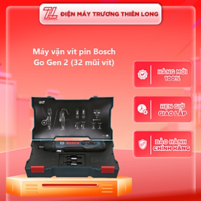 Máy vặn vít Bosch GO Gen 2 (32 chi tiết)