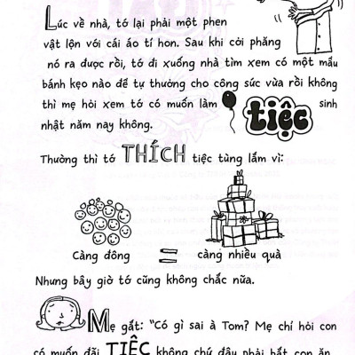 Sách - Thế Giới Tuyệt Vời Của Tom Gates - Sinh Nhật Tưng Bừng - A Birthday To Remember