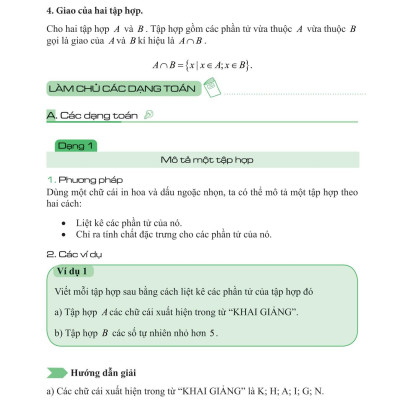 Làm Chủ Kiến Thức Toán Bằng Sơ Đồ Tư Duy Lớp 6 - Tập 1