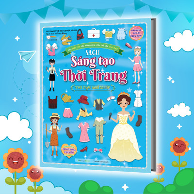 Sách Sáng tạo thời trang: Thời trang nghề nghiệp (Hơn 100 stickers)