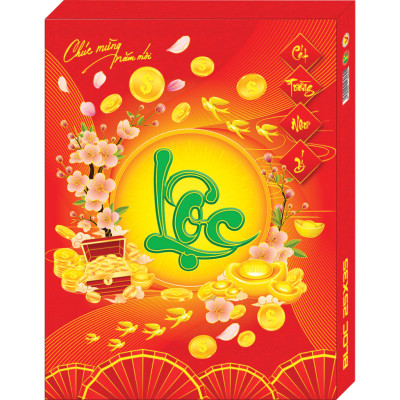 Lịch Tết 2026 - Lịch Bloc Cực Đại 25X35Cm