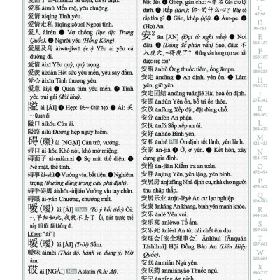 Combo 2 sách Từ điển 2 trong 1 Việt Hán Hán Việt hiện đại 1512 trang bìa cứng khổ lớn ( Hoa Việt 872 trang - Việt Hoa 640 trang)+Phát triển từ vựng tiếng Trung Ứng dụng (in màu) (Có Audio nghe) +DVD tài liệu