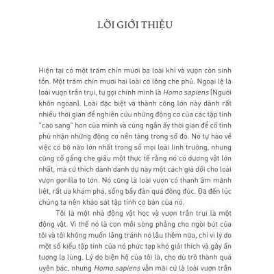 Sách - Vượn trần trụi (Desmond Morris) - Nhã Nam Official