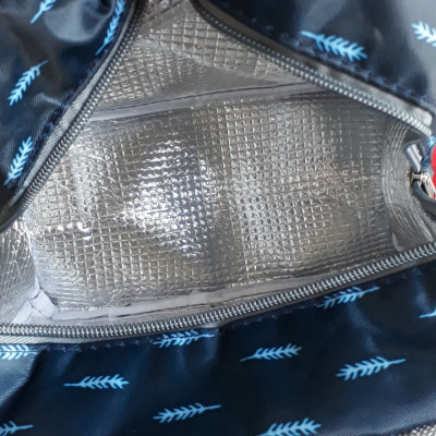 Túi vải giữ nhiệt tiện dụng dùng đựng cơm và thức ăn (có lớp giấy bạc cách nhiệt)