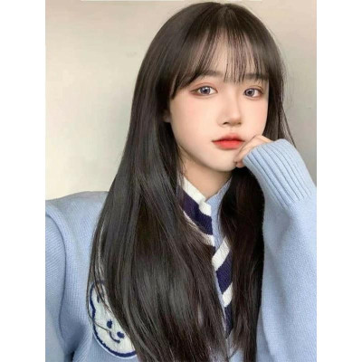 Tóc giả cao cấp️ tóc thẳng lửng- tặng lưới chùm tóc