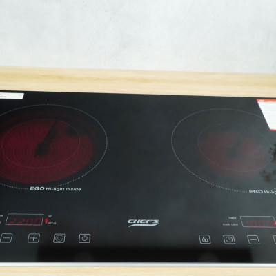 Bếp hồng ngoại đôi Chefs EH-DHL321 - HÀNG CHÍNH HÃNG