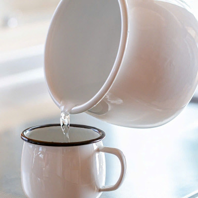 Nồi đa năng tráng men Pearl Metal Bianco 16cm (2.0L) - Hàng nhập khẩu Nhật Bản