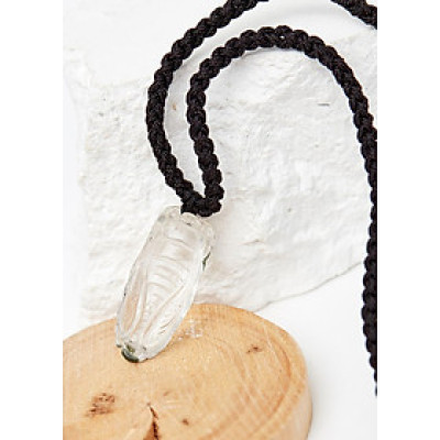 Mặt dây chuyền ngọc thiền thạch anh ưu linh mệnh thủy, mộc - Ngọc Quý Gemstones