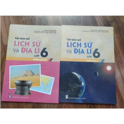 Sách - Combo Tập Bản Đồ Lịch Sử Và Địa Lí Lớp 6 (Phần Lịch Sử + Địa Lí)