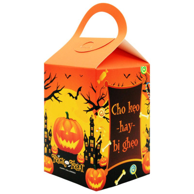 Hộp Kẹo Halloween - 8.5 x 8.5 x 12.5 cm - The Sun