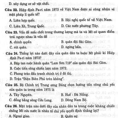 36 Bộ Đề Trắc Nghiệm Ôn Luyện Thi THPT Quốc Gia 2022 - Khoa Học Xã Hội (Lịch Sử - Địa Lí - Giáo Dục Công Dân)